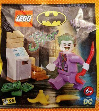 LEGO Super Heroes: Джокер и банкомат &mdash; минифигурка (212405), полибег 212405 фото