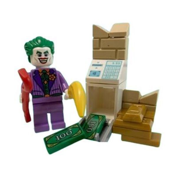 LEGO Super Heroes: Джокер и банкомат &mdash; минифигурка (212405), полибег 212405 фото