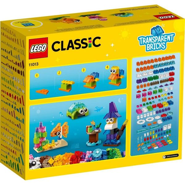 Конструктор LEGO Classic Прозрачные кубики для творчества (11013) 11013 фото