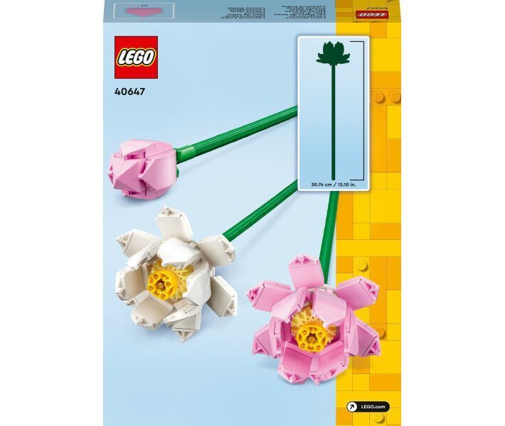 Конструктор LEGO Icons Цветы лотоса (40647) 40647 фото