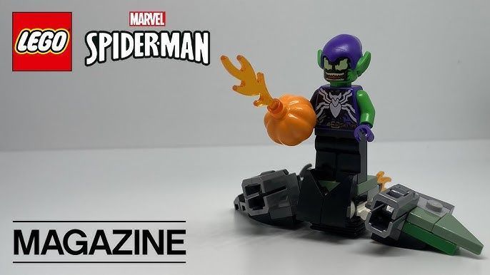 Конструктор с минифигуркой LEGO Marvel Spider-Man Venomised Green Goblin (682406), полибег 682406 фото