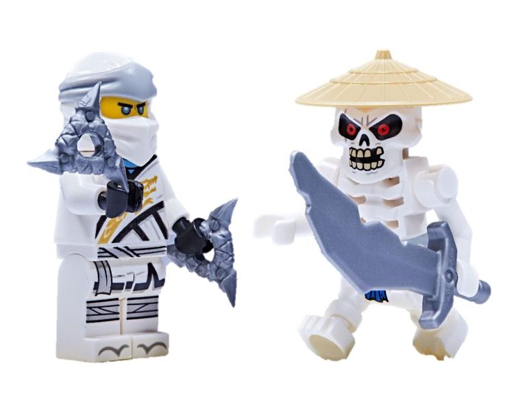 Набір мініфігурок LEGO Ninjago Zane vs. Wyplash (112114) 112114 фото