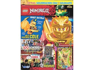 Конструктор минифигурка LEGO NINJAGO minifigures Golden Dragon Cole paper bag, 892304, Лего Ниндзяго Golden Dragon Cole, полибег 892304 фото