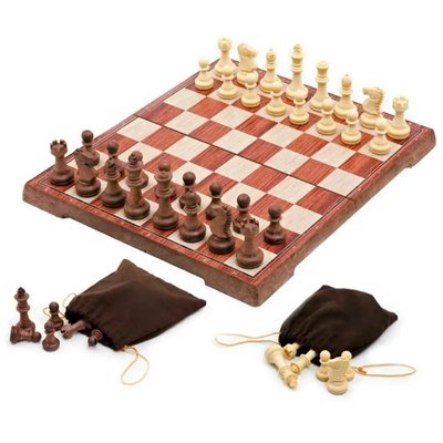 Шахи складні (розмір дошки 28x16,5x4,4 см) 3020L фото