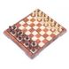 Магнитные шахматы под дерево | Chess magnetic wood-plastic 28x16,5 см 3020L фото 2