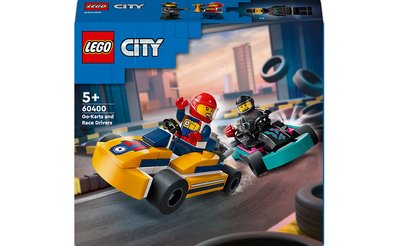 Конструктор LEGO City Картинг і гонщики, 60400 60400 фото