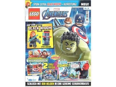 Конструктор мініфігурка LEGO Marvel Avengers Black Widow/Чорна вдова (242109), полібег 242109 фото