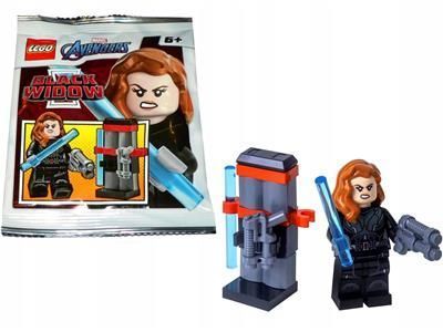 Конструктор мініфігурка LEGO Marvel Avengers Black Widow/Чорна вдова (242109), полібег 242109 фото