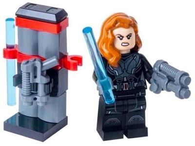 Конструктор мініфігурка LEGO Marvel Avengers Black Widow/Чорна вдова (242109), полібег 242109 фото