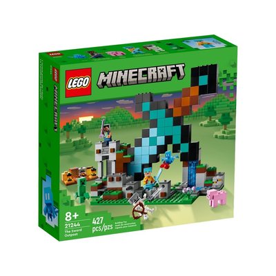 Конструктор LEGO Minecraft Форпост із мечем (21244) 21244 фото