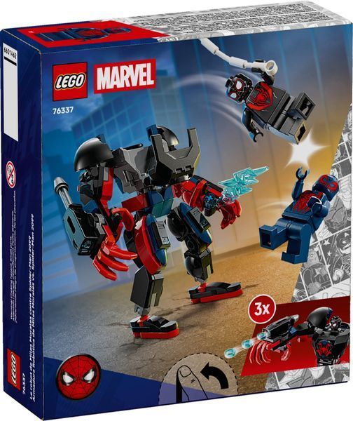 Конструктор&nbsp;LEGO&nbsp;Super&nbsp;Heroes Робот&nbsp;Майлза&nbsp;Моралеза&nbsp;vs.Человек-паук&nbsp;2099 (76337) 76337 фото