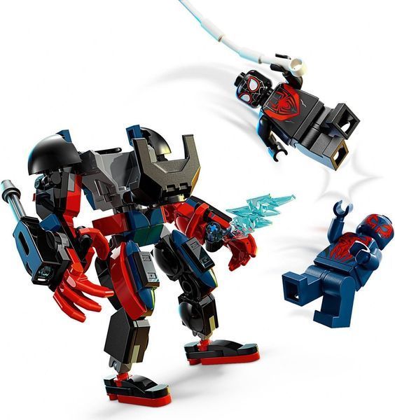 Конструктор&nbsp;LEGO&nbsp;Super&nbsp;Heroes Робот&nbsp;Майлза&nbsp;Моралеза&nbsp;vs.Человек-паук&nbsp;2099 (76337) 76337 фото