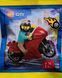 LEGO CITY Каскадёр на мотоцикле, полибэг L0002222 L0002222 фото 1