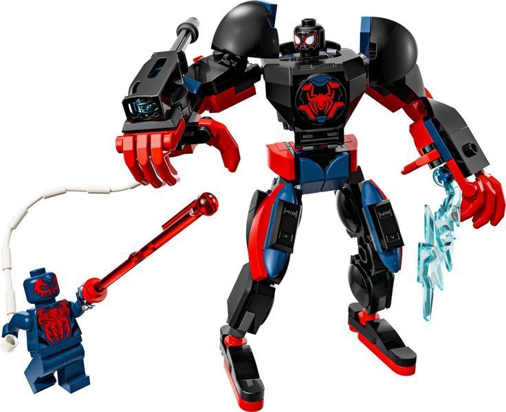 Конструктор&nbsp;LEGO&nbsp;Super&nbsp;Heroes Робот&nbsp;Майлза&nbsp;Моралеза&nbsp;vs.Человек-паук&nbsp;2099 (76337) 76337 фото