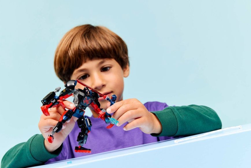 Конструктор&nbsp;LEGO&nbsp;Super&nbsp;Heroes Робот&nbsp;Майлза&nbsp;Моралеза&nbsp;vs.Человек-паук&nbsp;2099 (76337) 76337 фото