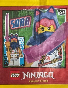 LEGO NINJAGO: Сора &mdash; минифигурка Dragons Rising (892312), полибэг 892312 фото
