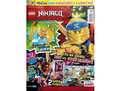 Конструктор LEGO мініфігурка Лего Ніндзяго Golden NINJAGO minifigures Golden Dragon Zane foil pack (892293) полібег 892293 фото