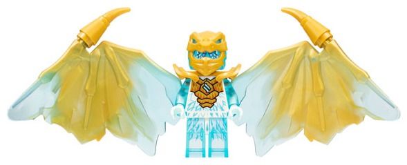 Конструктор LEGO мініфігурка Лего Ніндзяго Golden NINJAGO minifigures Golden Dragon Zane foil pack (892293) полібег 892293 фото