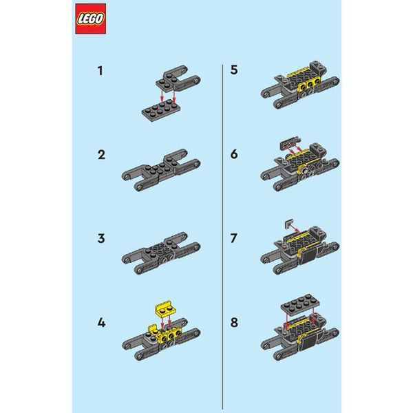 LEGO Super Heroes: Бетцикл/Batbike &mdash; набір (212404), полібег 212404 фото