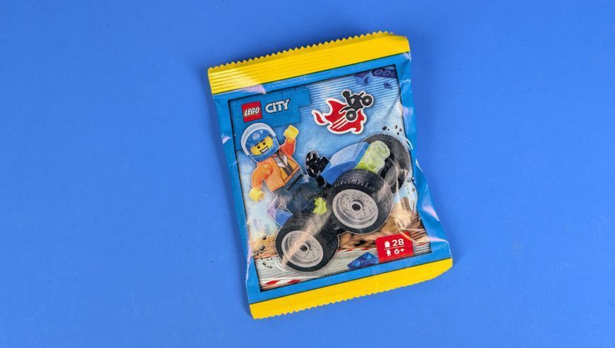 Lego Stuntman with Stunt Quad Paper Bag City L0002226 фото