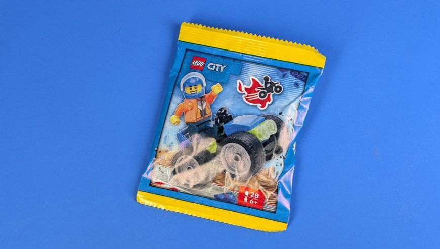 Lego Stuntman with Stunt Quad Paper Bag City L0002226 фото