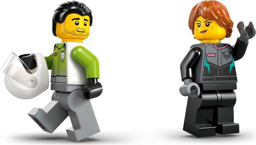 Конструктор&nbsp;LEGO&nbsp;City&nbsp;Реактивный самолет&nbsp;против автомобиля (60489) 60489 фото