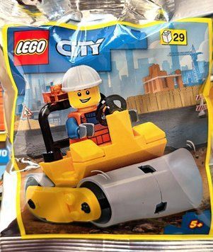 Конструктор з мініфігуркою LEGO CITY Road Roller (952210) полібег 952210 фото