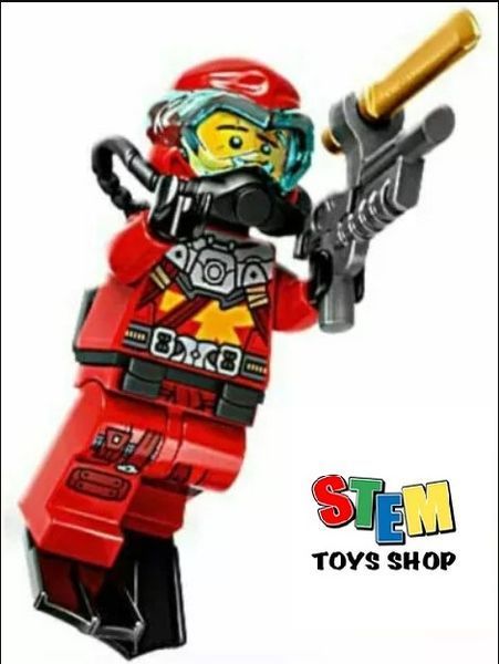 LEGO NINJAGO: Скуба Кай &mdash; минифигурка Seabound (892184), полибэг 892184 фото