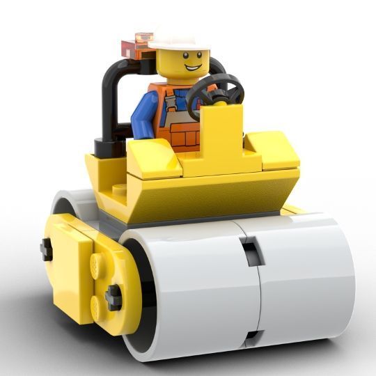 Конструктор з мініфігуркою LEGO CITY Road Roller (952210) полібег 952210 фото