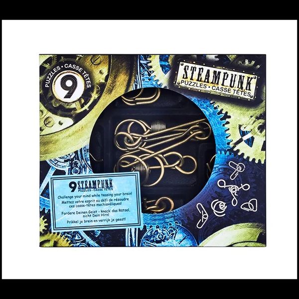 Набор головоломок 9 Steampunk Puzzles | Blue set 473207 фото