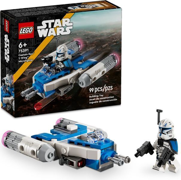 Конструктор LEGO Star Wars Микроистребитель Y-Wing Капитана Рекса (75391) 75391 фото