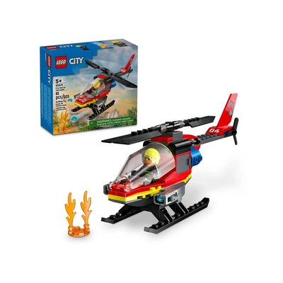 Конструктор LEGO City Пожежний рятувальний гелікоптер, 60411 60411 фото