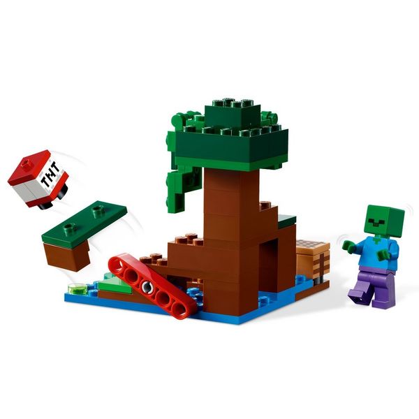 Конструктор LEGO Minecraft Пригоди на болоті (21240) 21240 фото