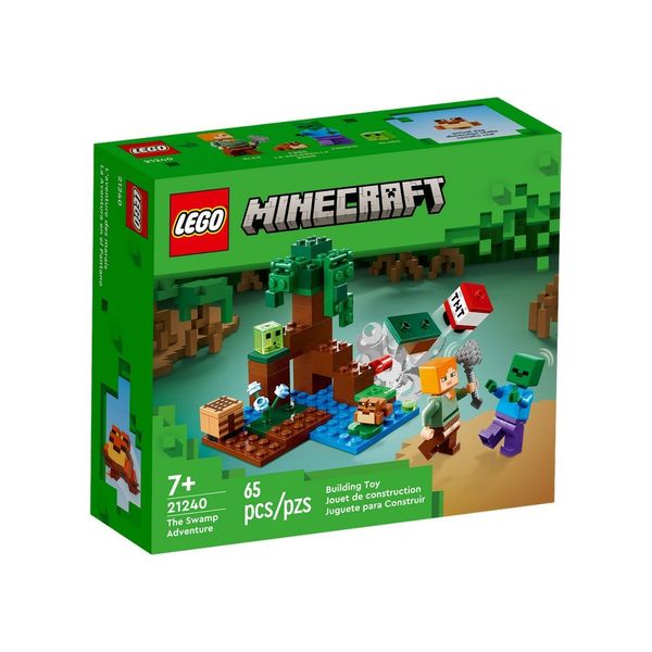 Конструктор LEGO Minecraft Пригоди на болоті (21240) 21240 фото