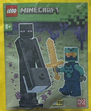 LEGO Minecraft Герой Нижнего мира и Эндермен (полибэг) 662305 фото