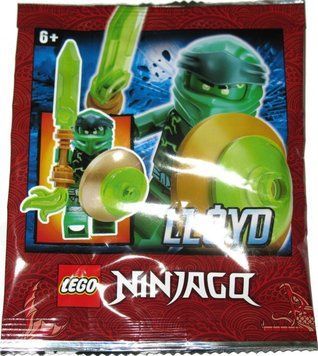LEGO NINJAGO: Ллойд &mdash; минифигурка Spinjitzu Burst (892172), полибэг 892172 фото