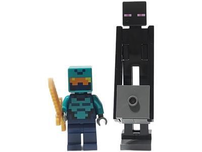 LEGO Minecraft Герой Нижнего мира и Эндермен (полибэг) 662305 фото