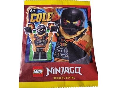 Колекційна мініфігурка конструктор LEGO NINJAGO Cole (892408) полібег 892408 фото