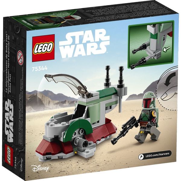 Конструктор LEGO Star Wars Мікровинищувач зореліт Боба Фетта (75344) 75344 фото