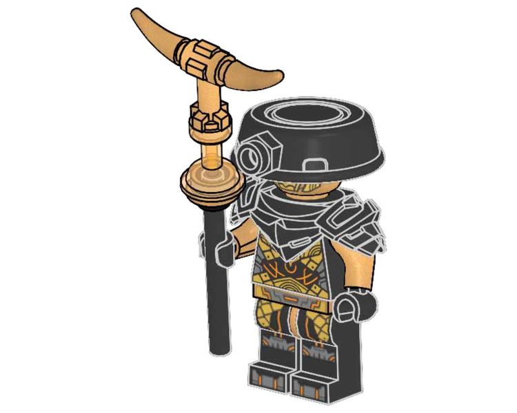 Колекційна мініфігурка LEGO Ninjago Imperium Guard (892404) 892404 фото