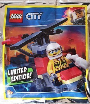 Конструктор з мініфігуркою LEGO CITY City Gyrocopter (951905), полібег 951905 фото