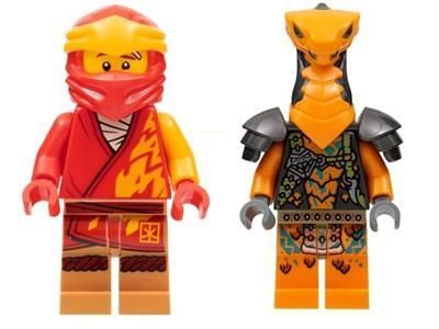 LEGO NINJAGO: Кай проти Боа &mdash; Набір мініфігурок (112217), блістер 112217 фото