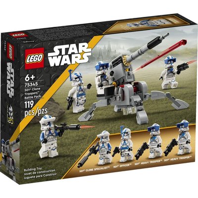 Конструктор LEGO Star Wars Бойовий загін бійців-клонів 501-го легіону (75345) 75345 фото