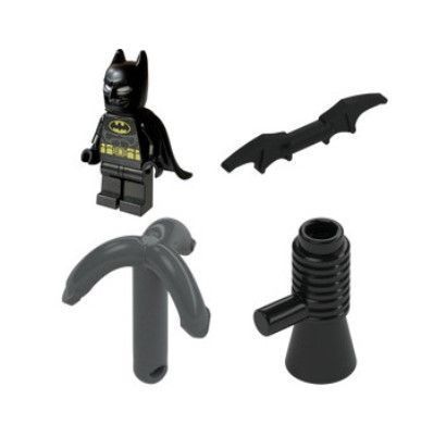 LEGO Super Heroes: Бэтмен с крюком и бэтарангом &mdash; минифигурка (212406), полибег 212406 фото