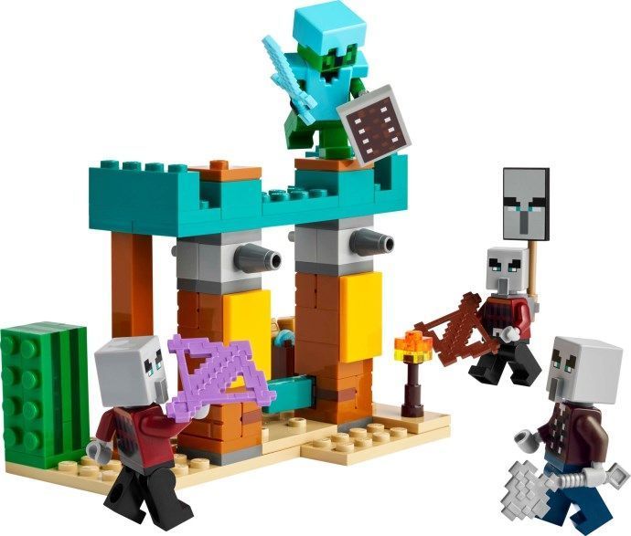 Конструктор&nbsp;LEGO&nbsp;Minecraft Пустынный&nbsp;патруль&nbsp;разбойника (21267) 21267 фото
