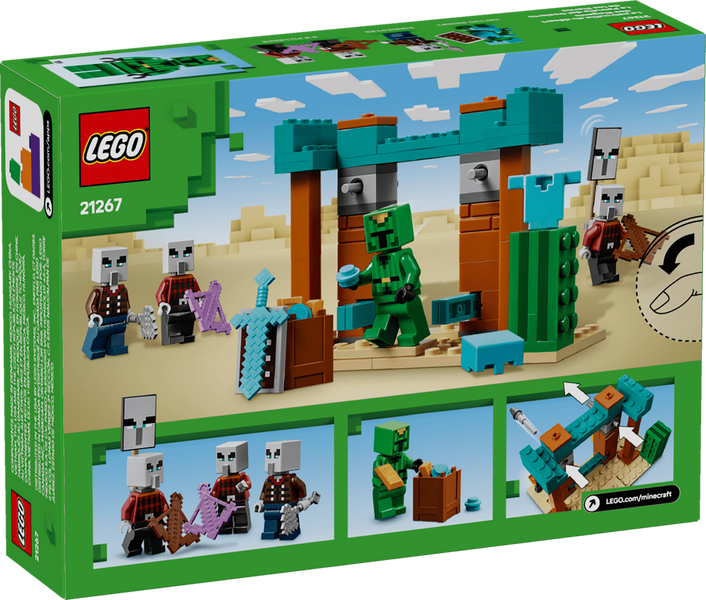 Конструктор&nbsp;LEGO&nbsp;Minecraft Пустынный&nbsp;патруль&nbsp;разбойника (21267) 21267 фото