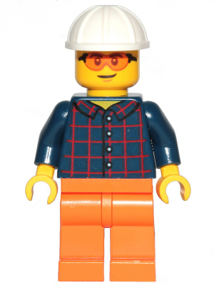 Конструктор с минифигуркой LEGO CITY Worker with Tipper Truck (952204) полибег 952204 фото