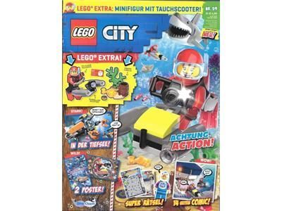 Конструктор LEGO City Дайвер з підводним скутером (952311), полібег 952311 фото