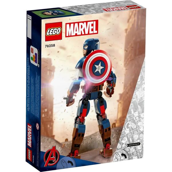 Конструктор LEGO Super Heroes Фігурка Капітана Америка для складання (76258) 76258 фото