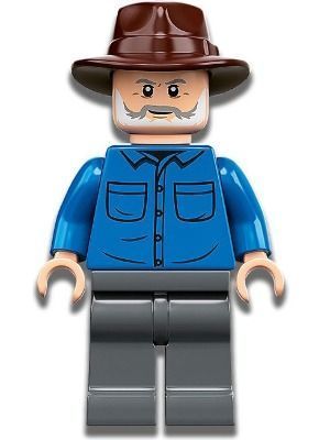 LEGO Jurassic World: Алан со скелетом динозавра &mdash; полибег (122334) 122334 фото